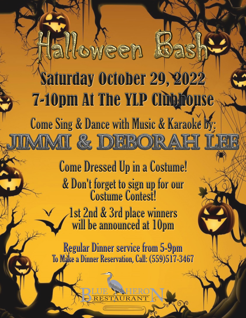 Halloween Bash 2022 Yosemite Lakes Park